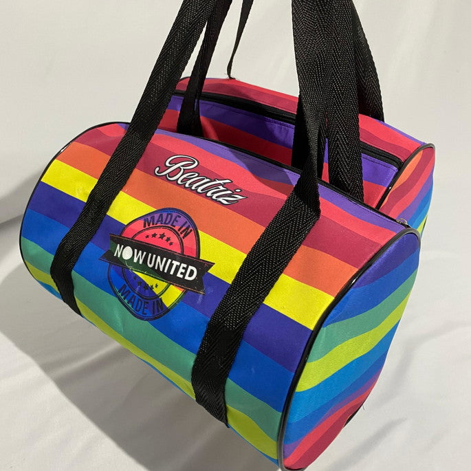 Bolsa de viagem personalizada tubolar redonda media