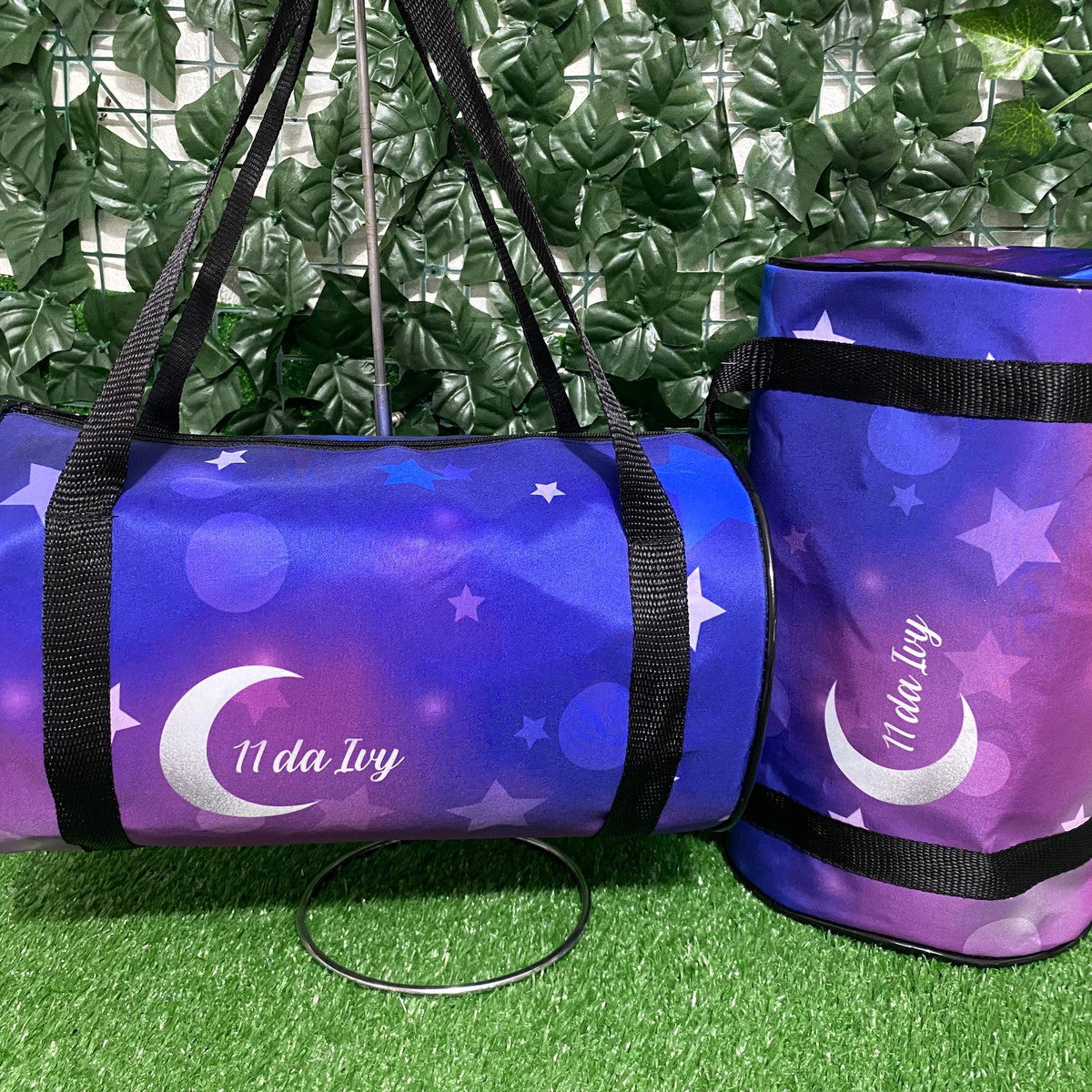 Bolsa de viagem personalizada tubolar redonda media