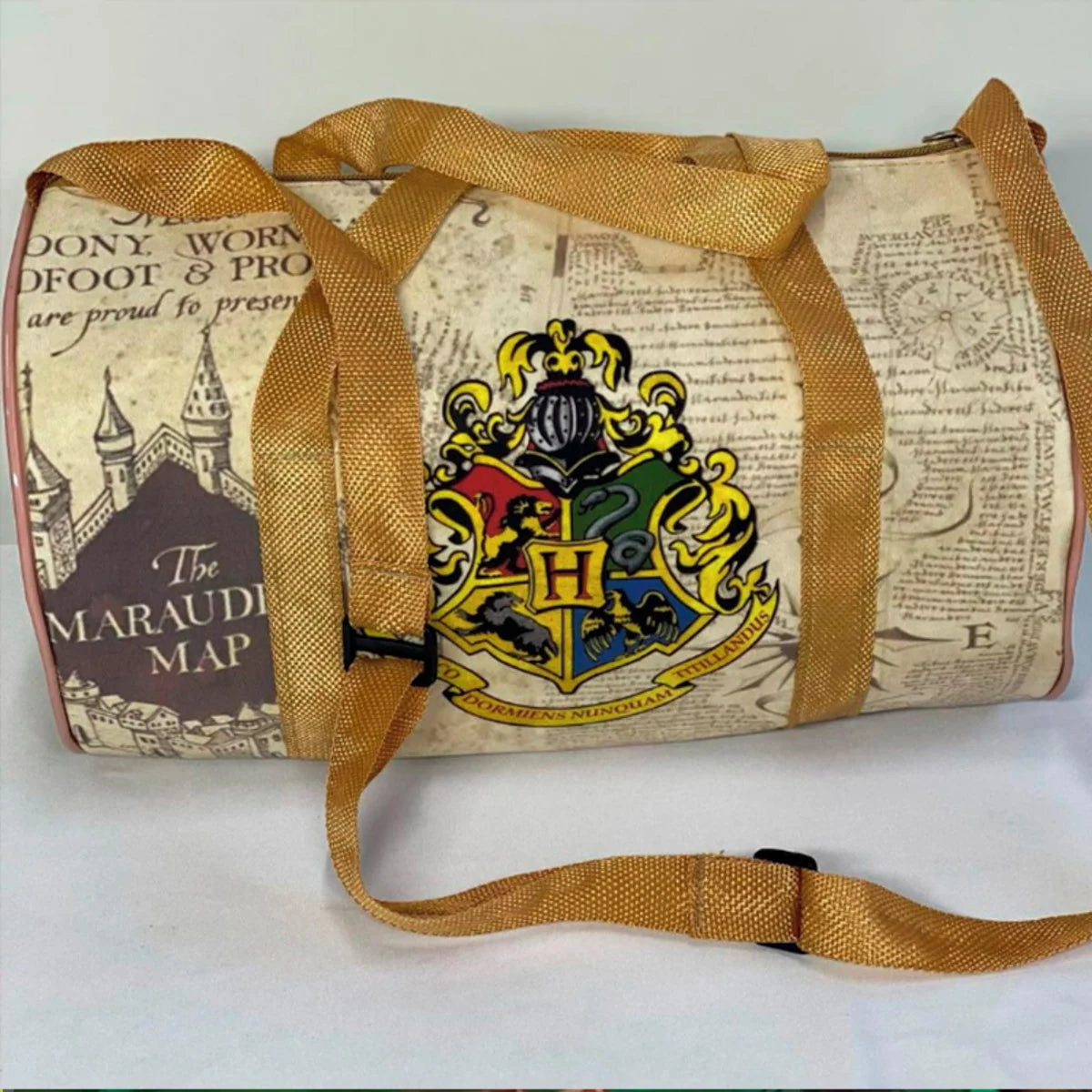 Bolsa de viagem pequena personalizada tubolar redonda