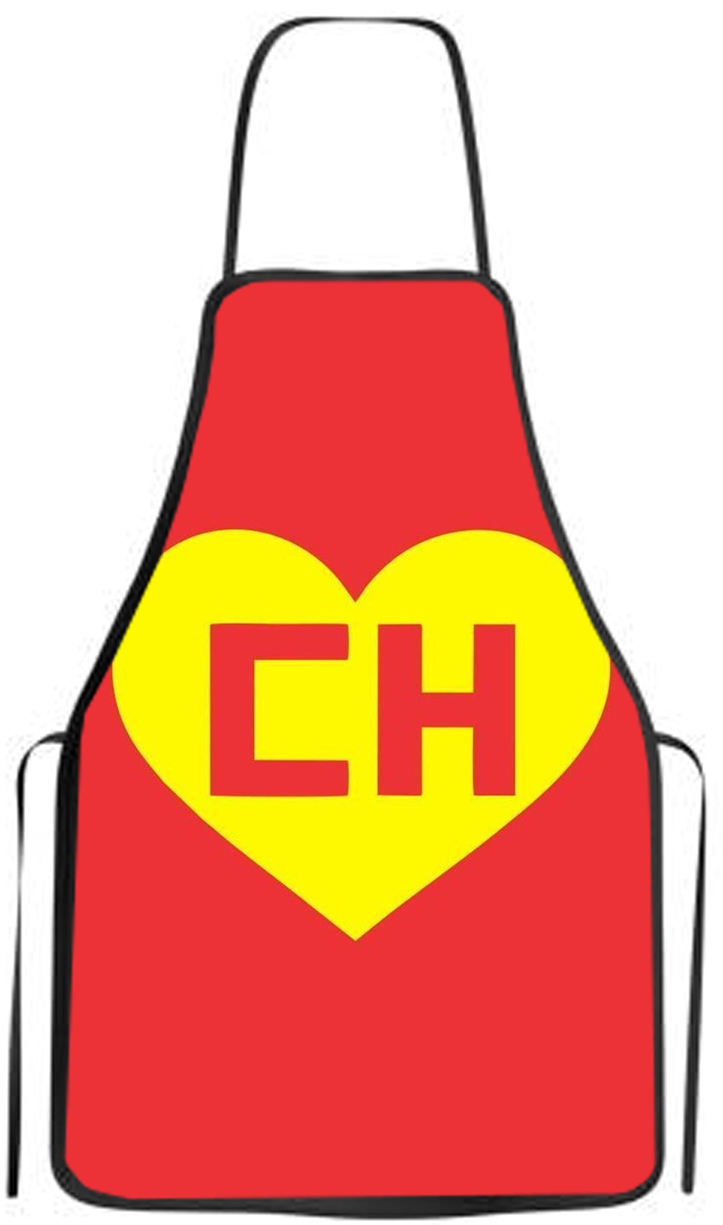 Avental divertido CHAPOLIN COLORADO adulto churras fantasia