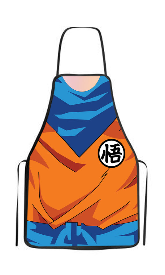 Avental divertido GOKU DRAGON BALL churrasco fantasia AVGKU3